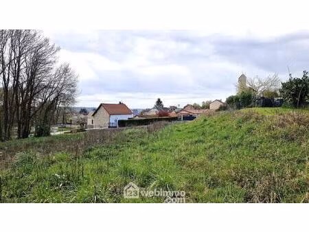 vente terrain 2026 m² chamouille (02860)