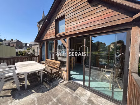 passais village : maison de village avec vue sur plan d'eau - 5 chambres - 730m² de terrai