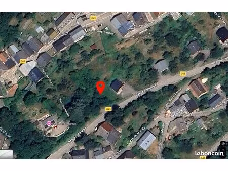 terrain constructible viabilisé 848m²