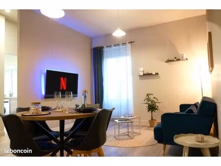 confortable t2 meublé  entièrement équipé – centre thouars