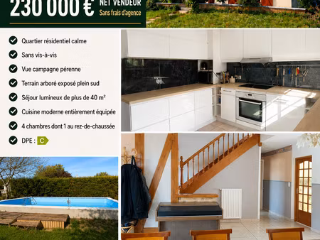 vente maison à plaimpied-givaudins (18340) : à vendre / 134m² plaimpied-givaudins