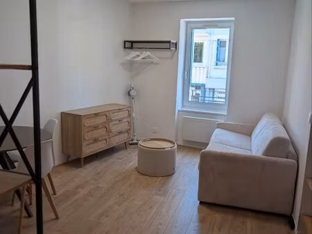 ​studio meublé lumineux 21 5m² – clermont salins/vallières – rénové