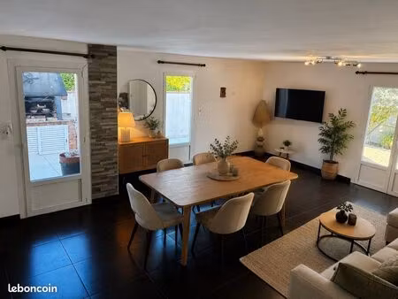 maison moderne t4 120m2 de plain pied - contrat location meublé