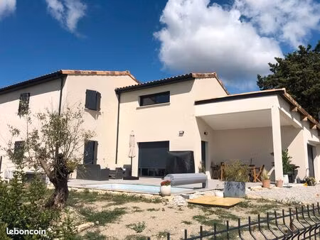 maison + piscine + garage