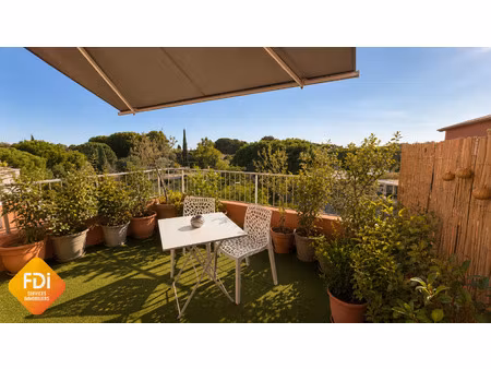 port ariane lattes - t3 avec parking - 66.27m2