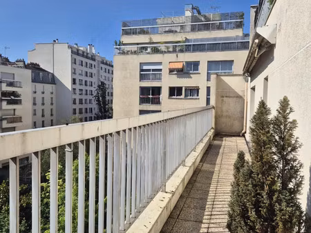 3p64m2 + balcon terrasse 18m2 poss pk
