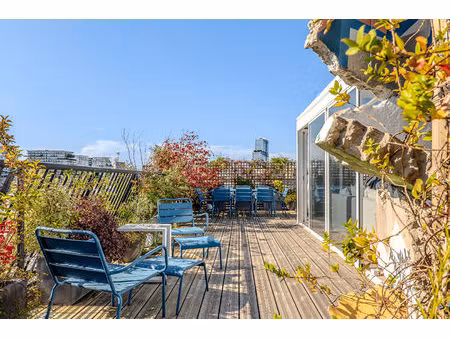 penthouse avec rooftop - batignolles 185m²