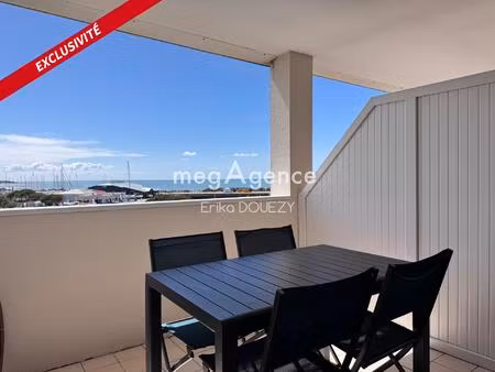 appartement 26m² vue mer et services