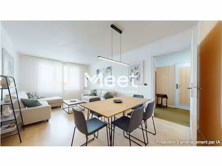 exclusivite - vitry-sur-seine - centre ville - appartement 4 pièces de 90 m² avec loggias 
