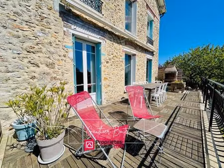 maison de maître 170m2 boissy le chatel 1045m2 de terrain