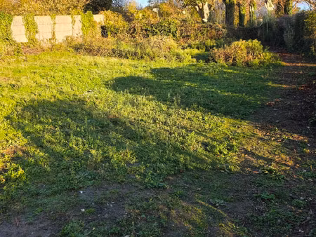 vente terrain 1000 m² fécamp (76400)