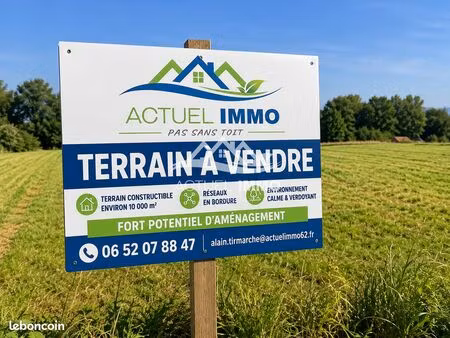 terrain 10000 m² saint-hilaire-cottes