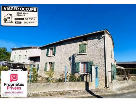 maison de village en viager 6 pièces 114 m²