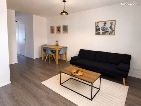appartement t2 44m2 meublé angouleme - tout équipé