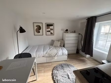 studio meublé 17m2 - villedieu sur indre 325 hc