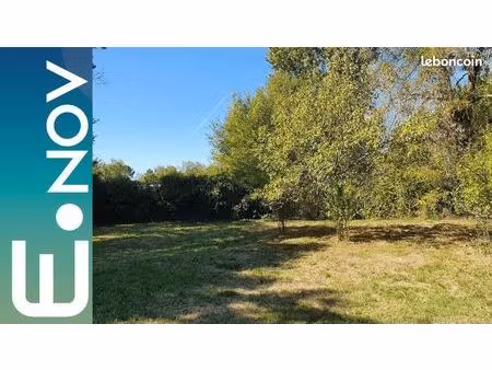 terrain 1 000 m² salleboeuf