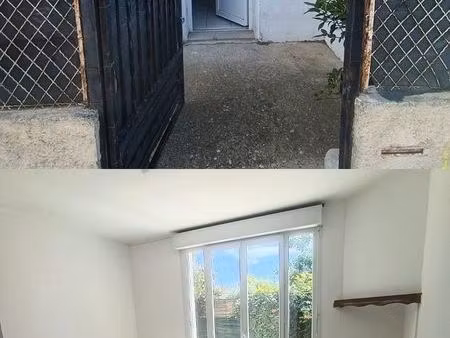 appartement 60m2 avec grande cour exposée plein sud
