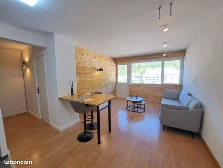 appartement meublé 60 m² - refait à neuf - vue panoramique