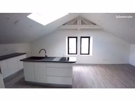 appartement t1 65 m² très lumineux