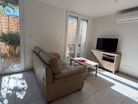 t2 meublé avec jardin et terrasse – valence grand charran