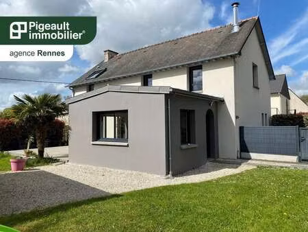 location maison meublé à la chapelle-des-fougeretz (35520) : à louer meublé / 162m² la cha