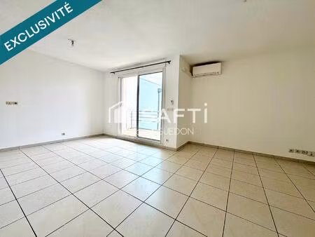 kennedy t2 de 45 m² avec terrasse  parking et cave