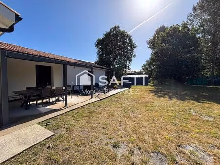maison de 105 m2 sur terrain de 1500 piscinable