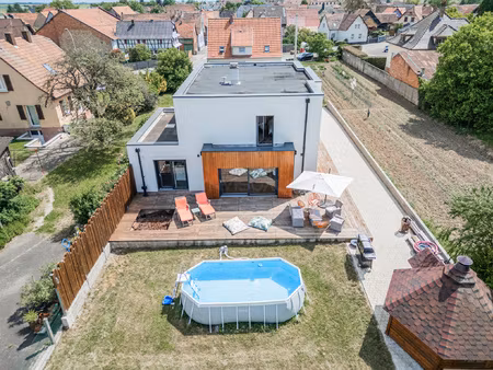 niederschaeffolsheim - maison contemporaine de 185m2 sur 14 