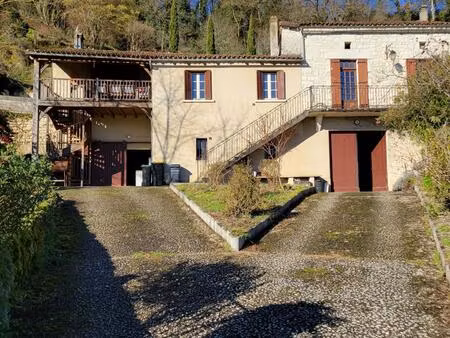 maison avec grand terrain et 2 logements