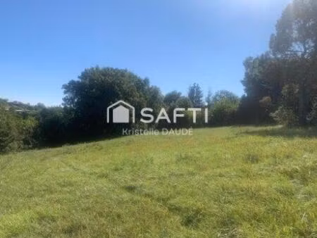 terrain constructible avec vue dégagée