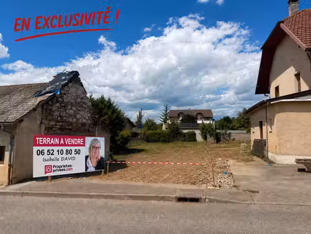 terrain   a gresy sur aix   libre de constructeur  910 m2  plat