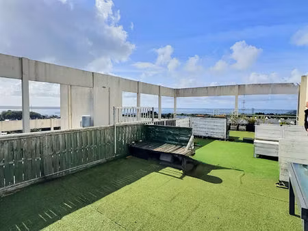 à vendre ? brest corniche ? appartement d'exception avec terrasse panoramique face à la me