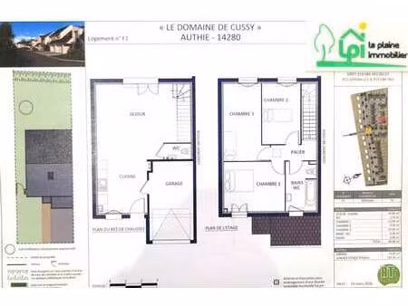 vente maison à authie (14280) : à vendre / 80m² authie