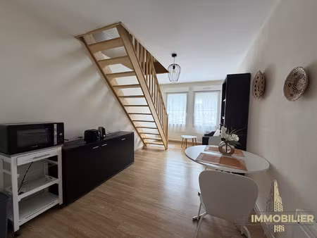 henriville - type 2 meuble en duplex