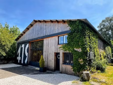 ancienne laiterie réhabilitée en habitation et espace de création