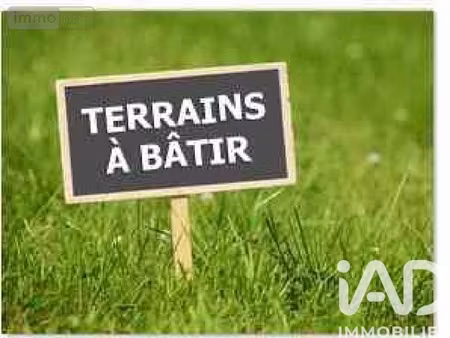 vente terrain à bâtir 800 m²