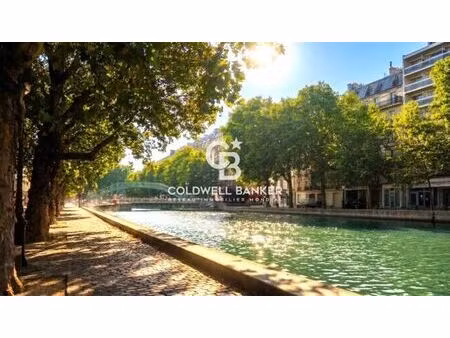 appartement de 3 chambres de luxe à canal saint martin  château d’eau  porte saint-denis  