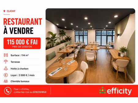 fonds de commerce - 114 m²