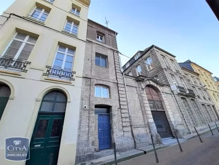 appartement à louer 1 pièce 13.75 m² - dieppe (76) - 296€
