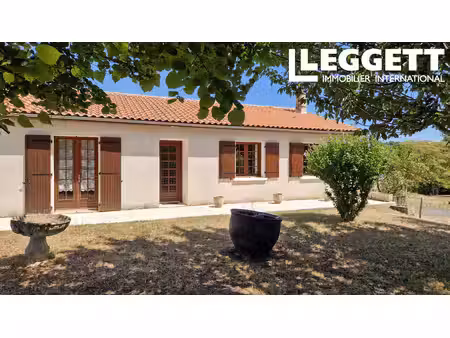 achat maison 4 pièces 105m² villebois lavalette 16320