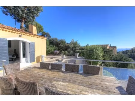 à vendre villa de 150 m² 5 pièces avec une jolie vue mer sur le golfe de saint-tropez et..