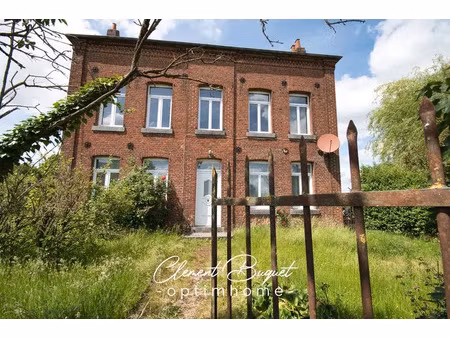 vente maison 7 pièces 141 m² à saint-aubin (59440)  198 000 €