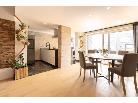 lichtrijk en modern appartement met 2 terrassen en airco