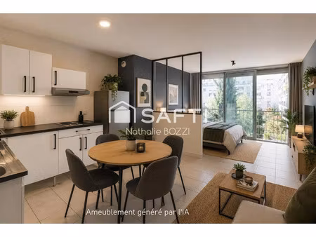 vente appartement 1 pièce 35 m² grenoble (38000)