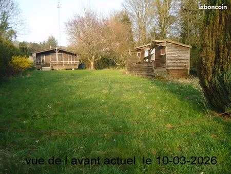 chalets + verger a deux pas de la meuse