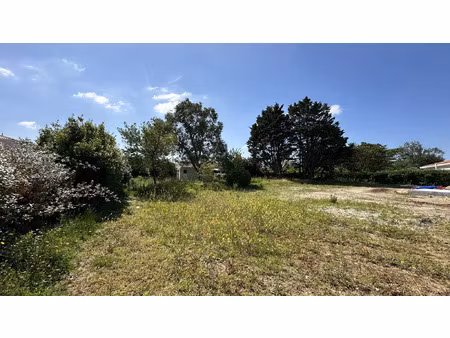 vente terrain 600 m² vaux-sur-mer (17640)