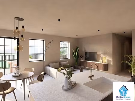 ruim gelijkvloers appartement met 2 slpkmrs en privé tuin