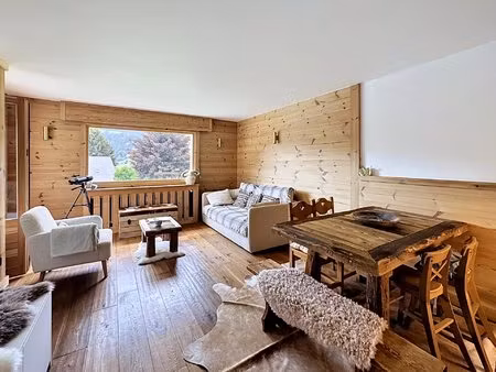appartement 2 chambres 50m² rochebrune-megève (74120)