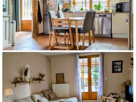 maison de ville rénovée de 92m2 avec jardin