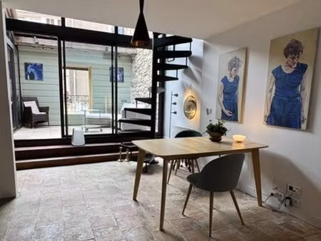appartement loft avec garage et terrasse